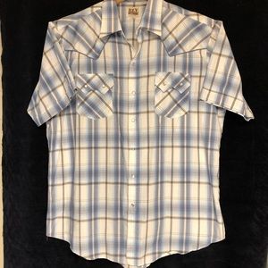 Ely Cattleman cowboy Western Pearl Snap Shirt